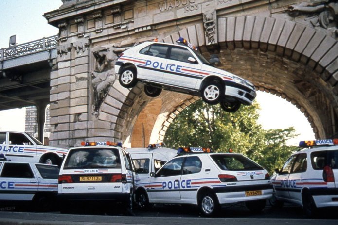 Автомобили французской полиции
