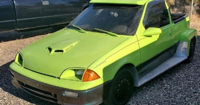 На продажу выставили уникальный пикап на базе Suzuki