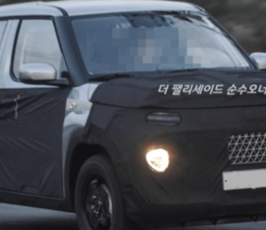 Hyundai тестирует новый крошечный кроссовер